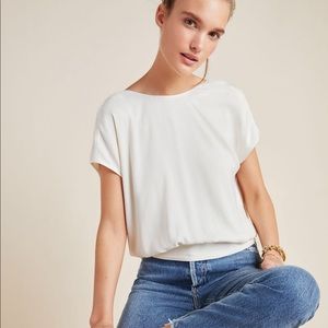 Evanna open back blouse